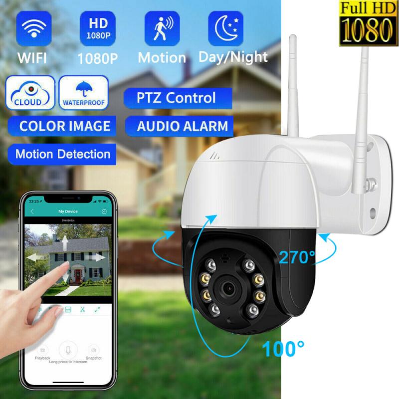 ICSEE 1080P PTZ Security WIFI Camera Wireless IP CCTV Home IR Outdoor Waterproof Sound And Light Alarm Automatic Tracking Camera