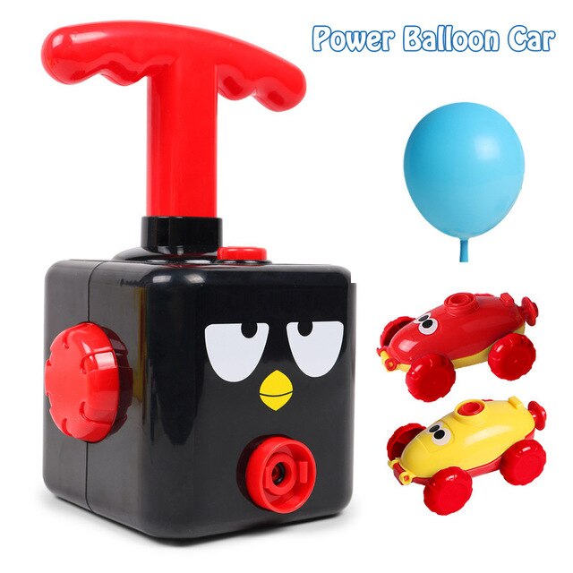 Istruzione Giocattolo di Alimentazione Auto Palloncino Con Il Lancio Torre Divertente Puzzle Inerzia di Aria di Alimentazione Auto Palloncino Scienza Experimen Giocattolo per I Bambini: 6 balloons7