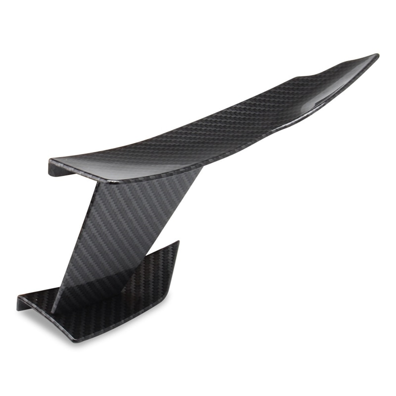 Universal Carbon Fiber Look Car Front Bumper Lip Splitter Fins Body Canards Diffuser Spoiler for -BMW
