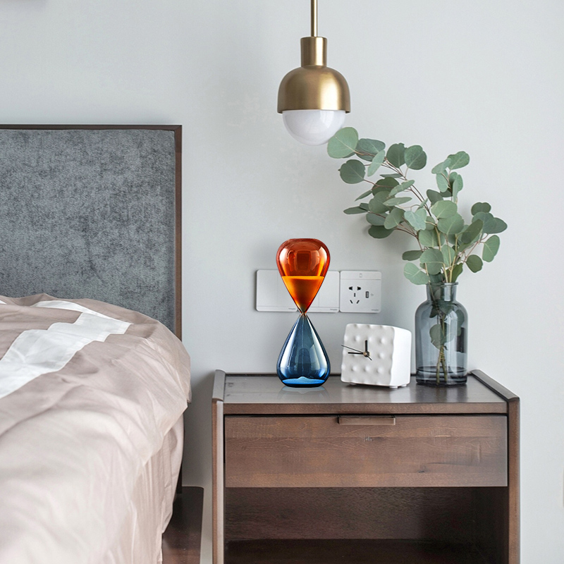 Nordic moderne sanduhr timer kinderzimmer dekoration 30 minuten kreative desktop persönlichkeit wein schrank dekorationen