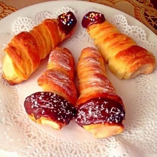 Croissant en spirale en forme de cône | En acier inoxydable, danemark outil de cuisson en spirale métallique pointu pour la fabrication de Croissants, pain en rouleau