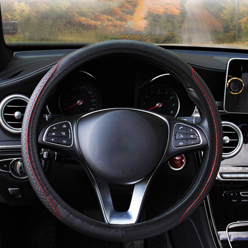 Stuurhoes Van Leer Voor Opel Vivaro – D-vorm, Antislip, Ademend, Universele Pasvorm