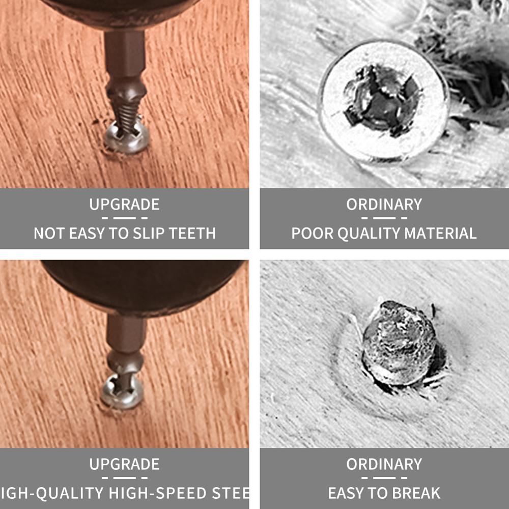 4/5/6Pcs Damaged Screw Extractor Drill Bit Set Stripped Broken Speed Out Bolt Extractor Bolt Stud Easily Take Out Remover