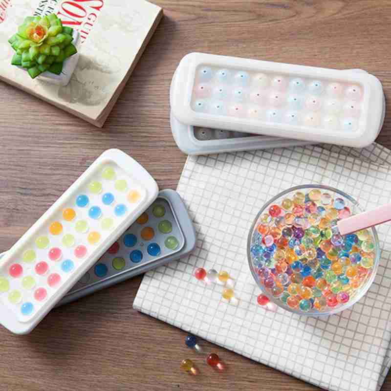 Molde esférico para hacer cubitos de hielo, esférico, esférico, bola pequeña, molde de hielo redondo, buenos moldes, bandeja alta, celosía, para , S1X1, 27