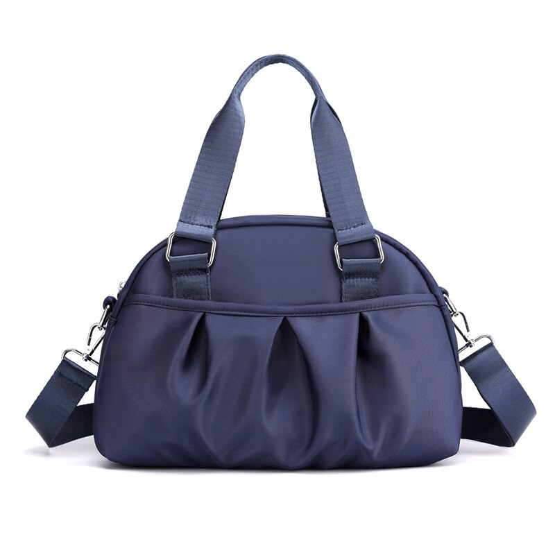 Shell Handbags Women Bags Shoulder Nylon Small Waterproof Nylon Bag Ladies Crossbody Bags for Women Crossbody Bag Female: Blue