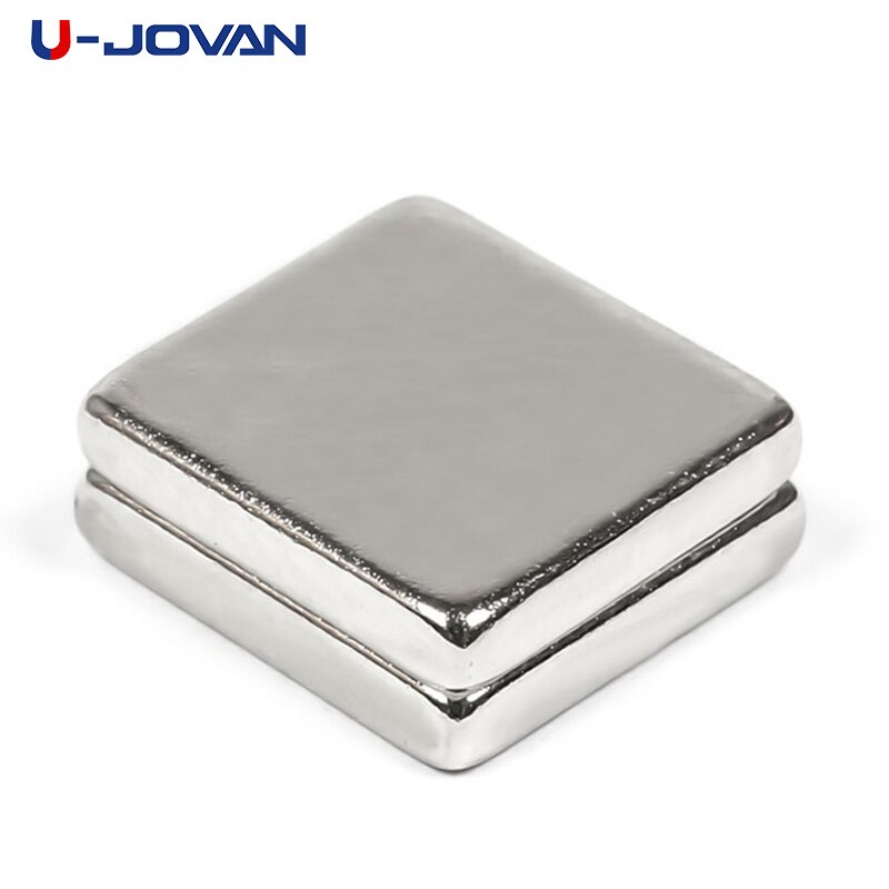 U-JOVAN 2Pcs 15X15X3 Mm N35 Kleine Mini Disc Krachtige Magneet 15*15*3 zeldzame Aarde Neodymium Magneten