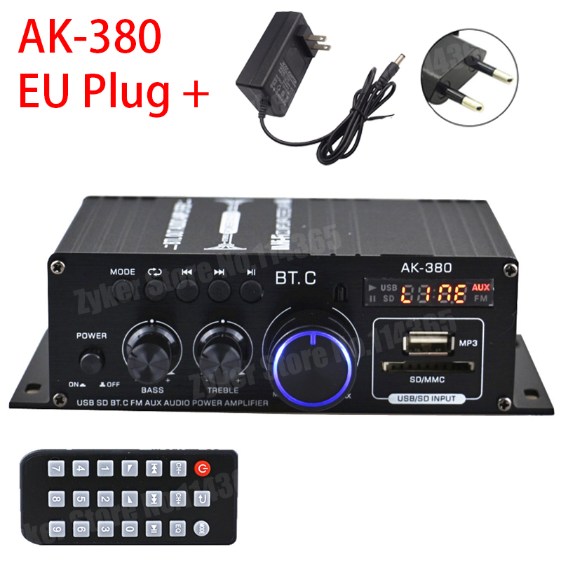 AK380/G8/AK370/AS22/280/AK270/AK170 800W 12V Home Car Hifi Amplificatori di potenza Stereo BASS Audio Altoparlante Classe D Car Home Sound Amp