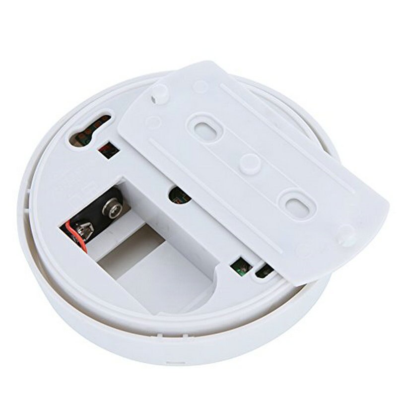 Photoelectric Independent Smoke Detector Fire Smoke Alarm Alert Sensor for Home Security Kitchen Restaurant For