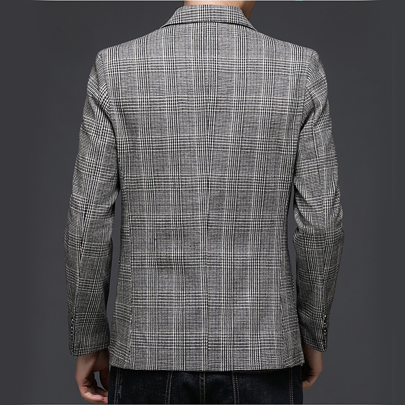 Brand Men Blazers Buit Autumn Retro Luxurious Slim Blazer Jackets Business Casual Suit Men Clothing J689