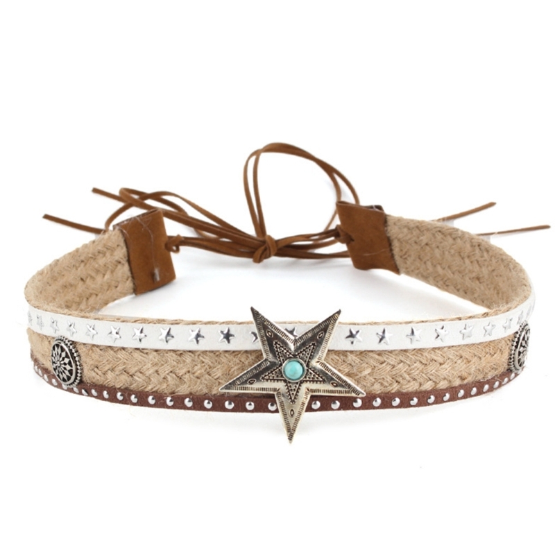 Cowboy Hat Band DIY Nativo Americano Hat Band Western Hat Belt Studded Hat Band Western Beaded Hat banda Hat Band