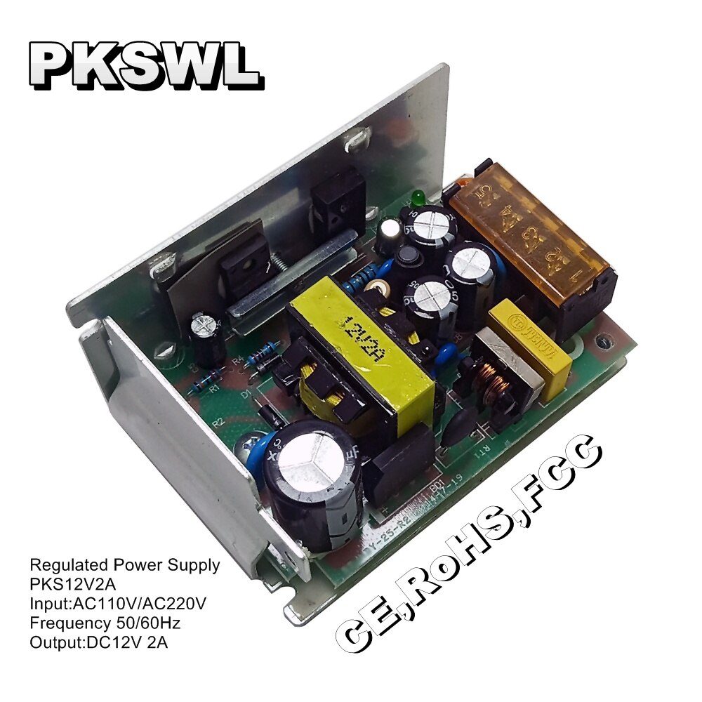 Regulated Power Supply DC12V 2A AC100-240V to DC 12 V Switching Power Supply for CCTV and LED