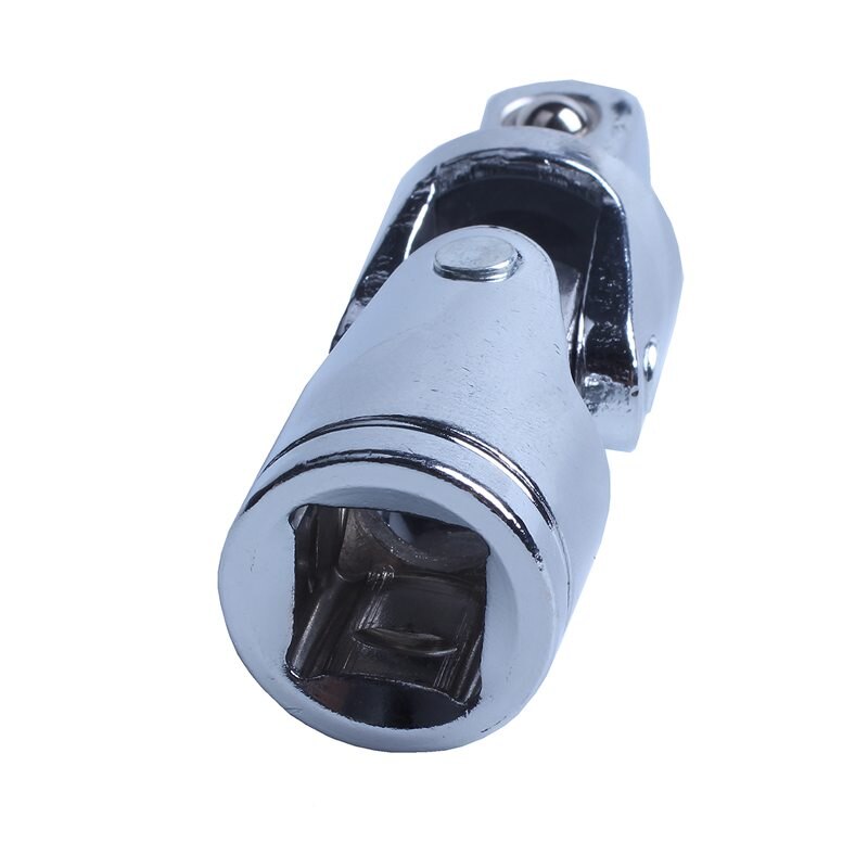1m 1/2 Inch Drive Swivel Universal Joint Air Impact Socket Silver