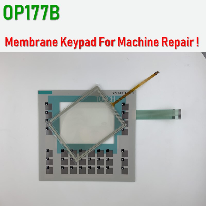 OP177B 6AV6642-0DC01-1AX0 Membraan Toetsenbord voor SIMATIC HMI Panel reparatie ~ doen het zelf, in voorraad Hebben