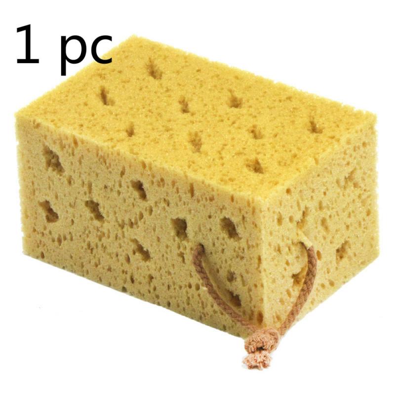 Extra stor skyddbar biltvätt svamp block bikaka korall svamp tvätt rengöring bil detalj ta bort fläckar tillbehör: 21 x 11 x 9cm