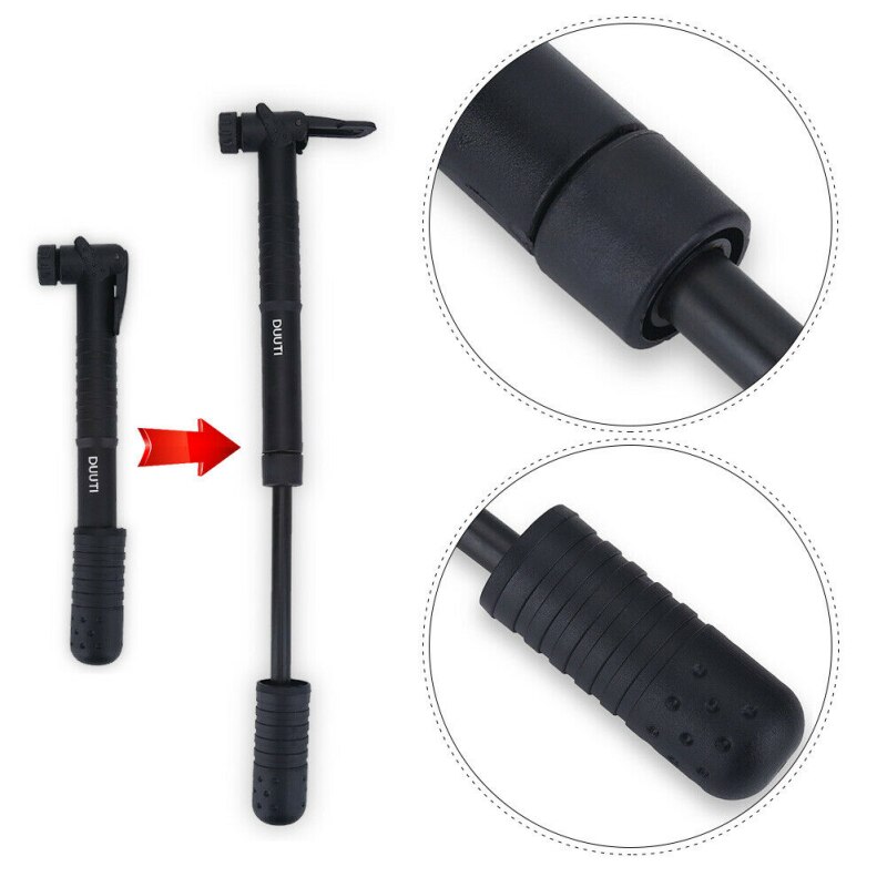 Portable Bicycle Pump High Pressure Mini Household Outdoor Inflator Volleyball Basketball Inflatable Tool Small Light