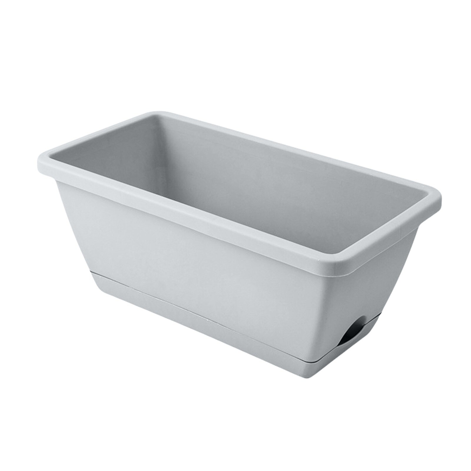 25 # Lui Plastic Bloempotten Familie Balkon Planten Groenten En Bloemen Extra Grote Rechthoekige Planten Groef Plant Pot Ba: J