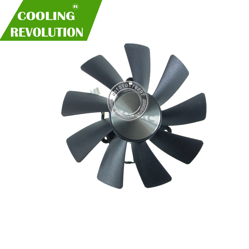 87MM GA92S2H 100MM GAA8S2H GAA8S2U 4Pin Cooler Fan For ZOTAC GTX 1060 1070 Ti MINI HA 1080 Ti MINI Dual Graphic Card Cooling Fan