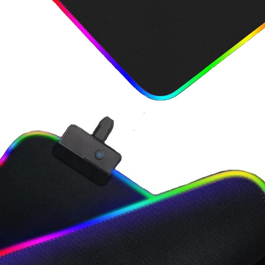 1 pcs Colorful RGB luminoso Sinfonia mouse pad Gaming mouse pad RGB Colorato Gaming Mouse Pad Grande Rilievo di Mouse