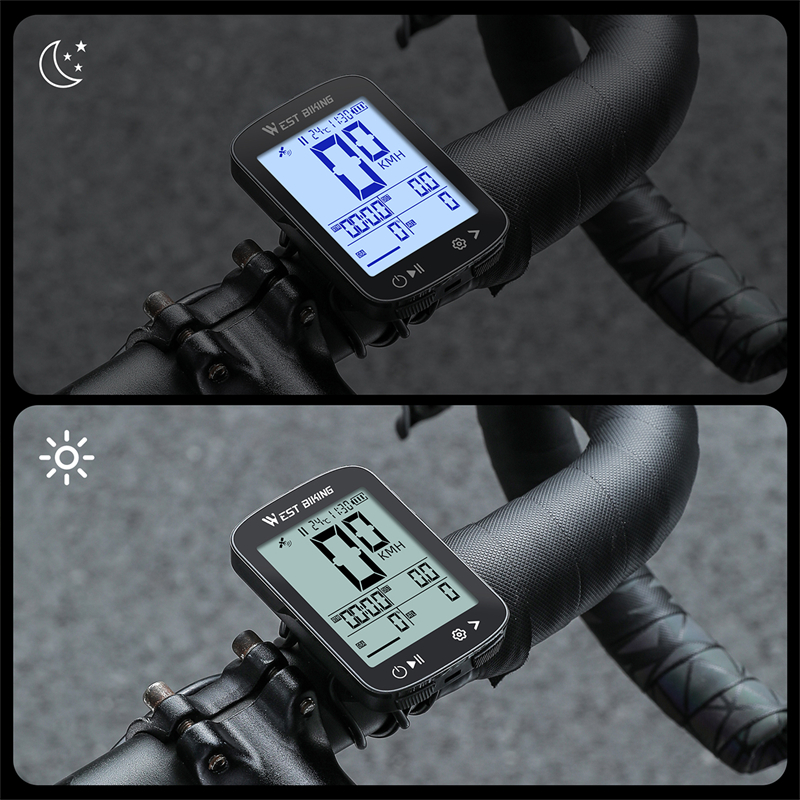 West biking gps velocímetro de bicicleta sem fio computador mtb acessórios de bicicleta tipo-c carga à prova dwaterproof água ciclismo odômetro