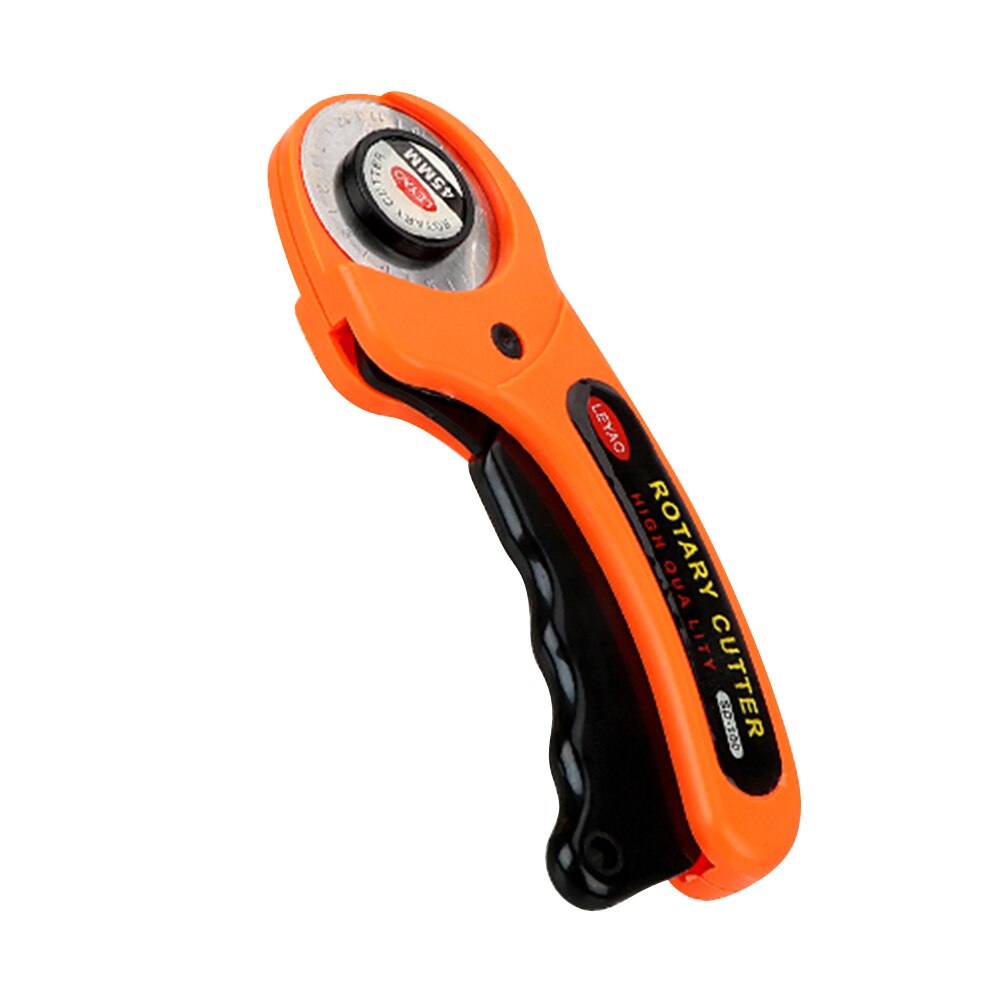 45mm 28mm Rotary Cutter for leather Set Blade for Fabric Circular Quilting Cutting DIY Patchwork Cut Tool Quilter Leather Cutter: B 45mm