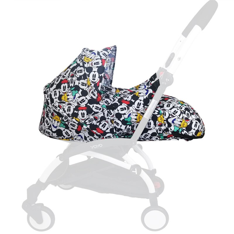 Cochecito de bebé recién nacido, nido de nacimiento para Babyzen Yoyo + Yoya Babytime, cesta de invierno de 0 a 6M, bolsa de dormir, accesorios para carritos: 07