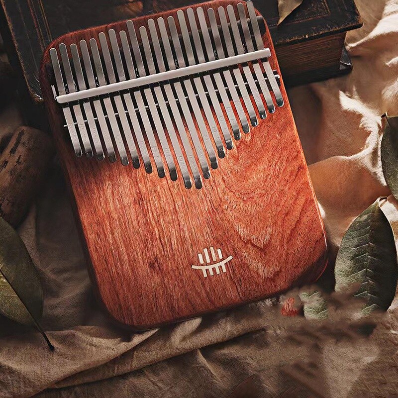 Hluru Kalimba Instrument Duim Piano Zambian Guibourtia Kalimba Mbira Muziekinstrument