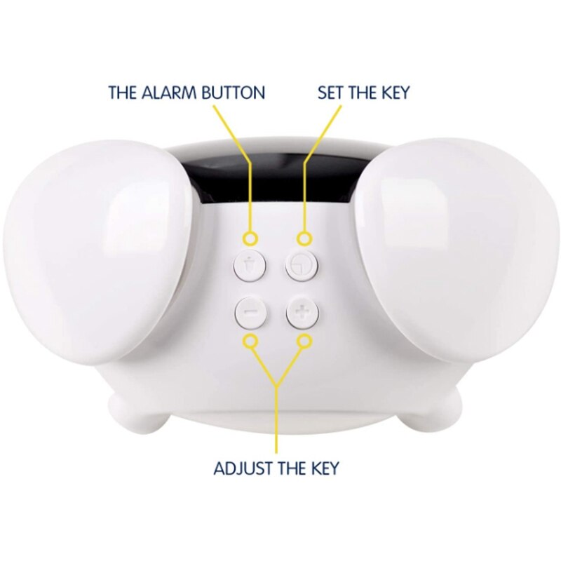 Children's Training Device, Alarm Clock, Night Light and Sleep Sound Machine, Rechargeable ligent Alarm Clock