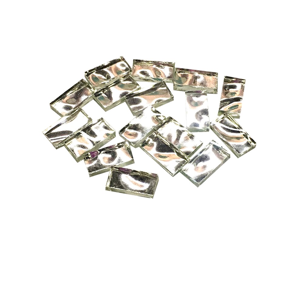 50g flerfarget glass mosaikk fliser speil keramiske mosaikk fliser diy vegg håndverk kunst håndverk lage dekorativt materiale: 18