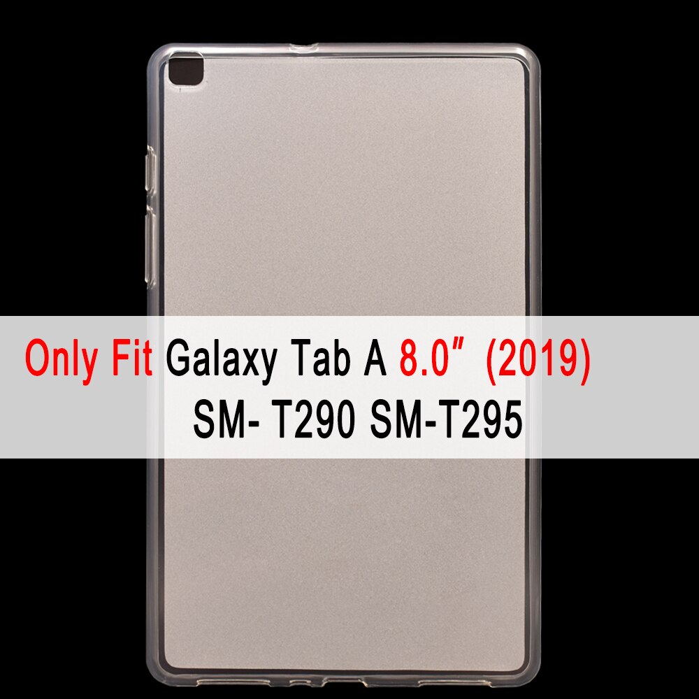 Soft Silicon Cover For Samung Galaxy Tab A8 10.5 A7 Lite A6 7.0 8.0 9.7 10.1 10.5 T510 T500 A7 10.4 Case: Tab A 8.0 2019