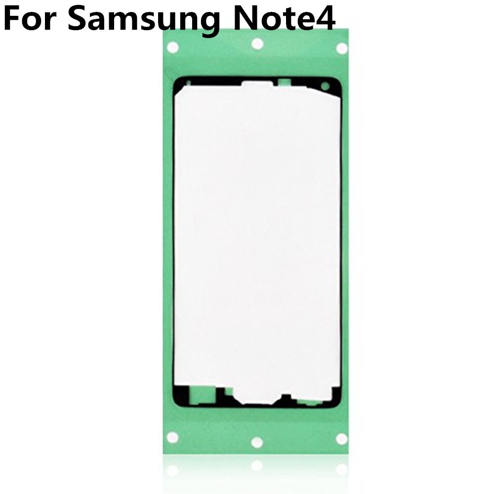 100 stuks lcd-schermlijmtape voor samsung galaxy note 4 note 4 n910 frontframetape sticker
