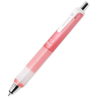 Kit de lápis japonês zebra para pintura contínua ma93, lápis móvel antifadiga, com cola macia e retenção, 1 peça: Rosa