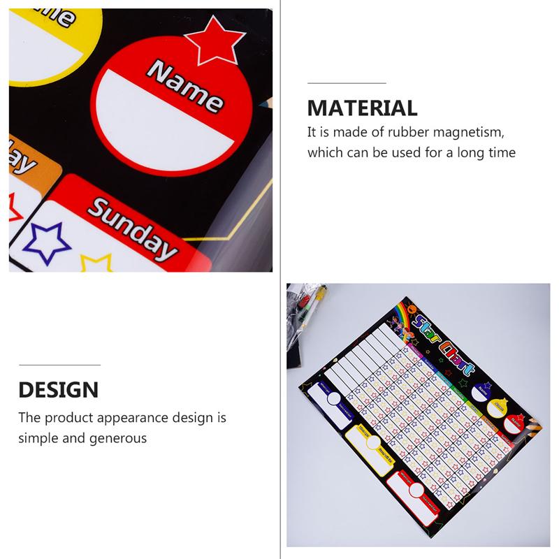 Magnetic Kids Chore Chart Daily Routine Reward Sys... – Grandado