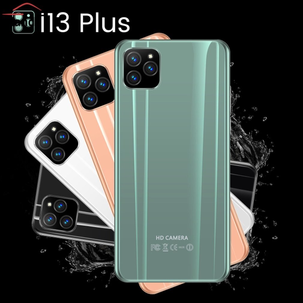 I13 Plus 5.8 Inch Smartphone 4G+512M Flash Memory Smartphone Android Smartphone 8Mp Front Camera 16Mp Rear Camera