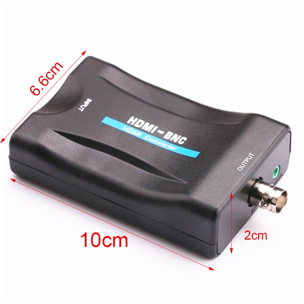 PAL Port USB Composite NTSC Accessoires Commutateur Boîte HDMI À BNC Mini Signaux Numérique Multimédia Portable Convertisseur Vidéo
