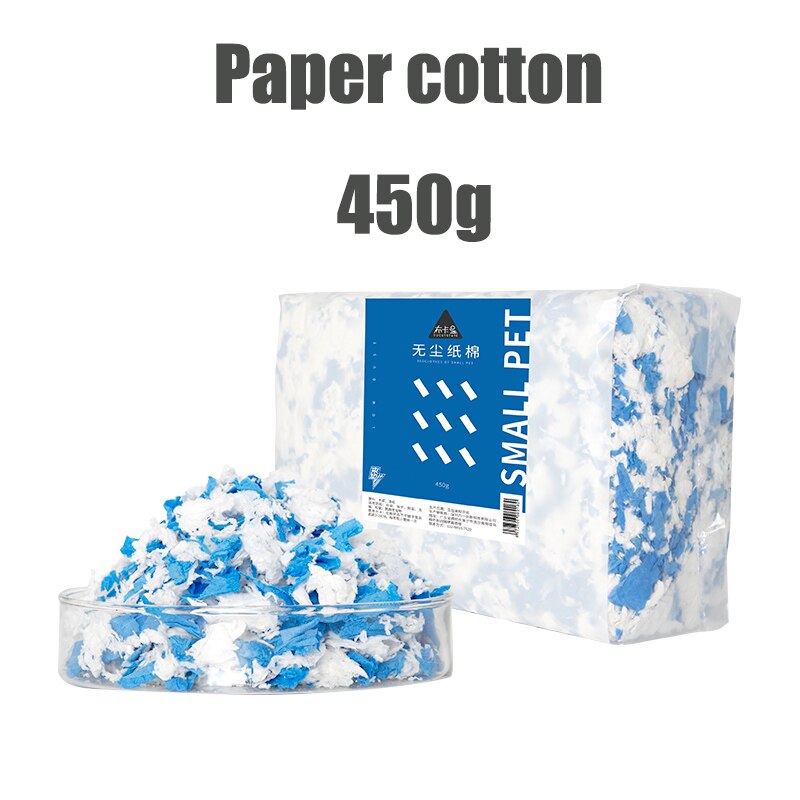 Hamster Sawdust Bedding Deodorizing and Deodorizing Sawdust Rabbit Golden Silk Bear Dust-free Paper Cotton: Paper cotton 5