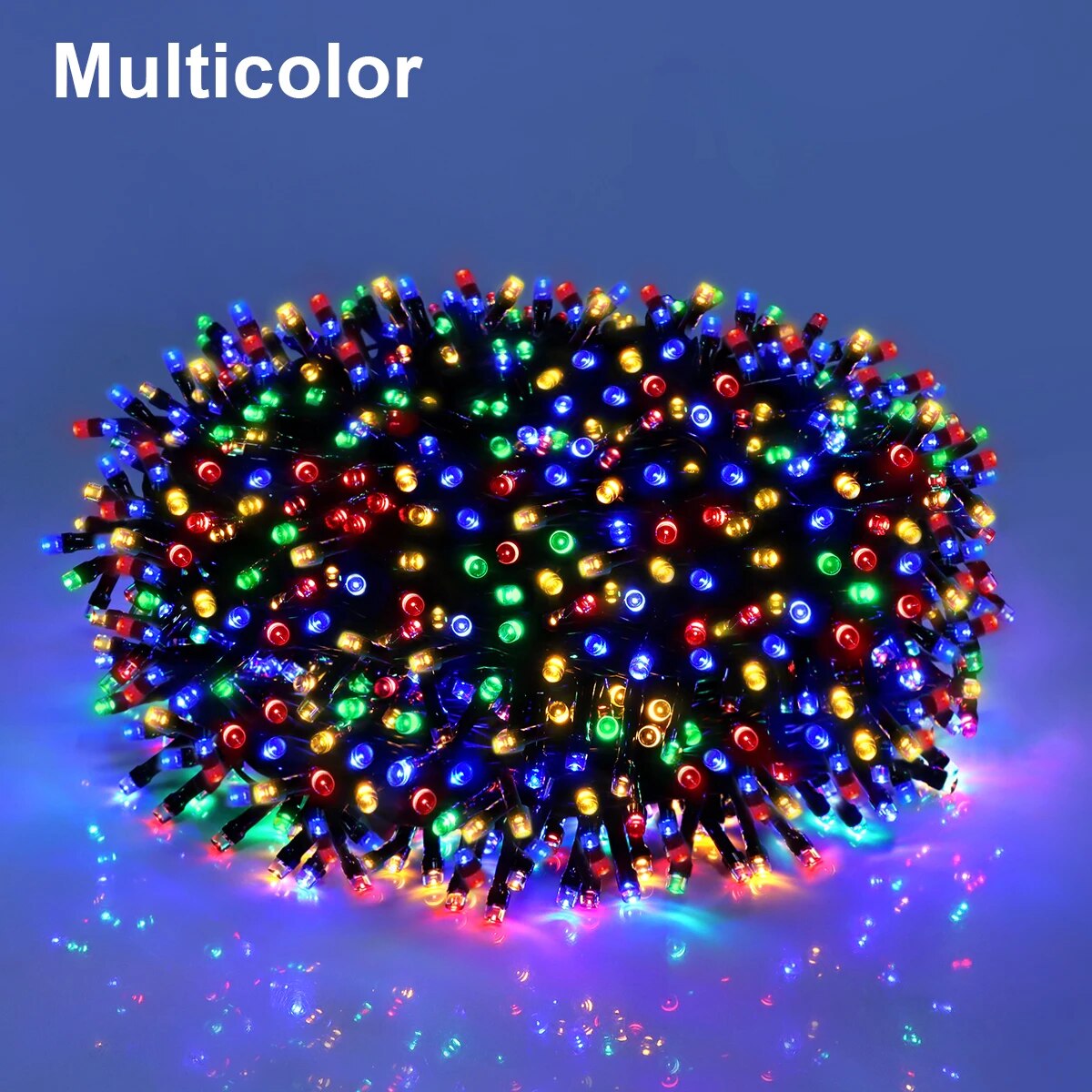 50M 100M Christmas LED String Lights 220V Outdoor Waterproof Garland Fairy Light For Marry Garden Street Lawn Decoration: RGB / N