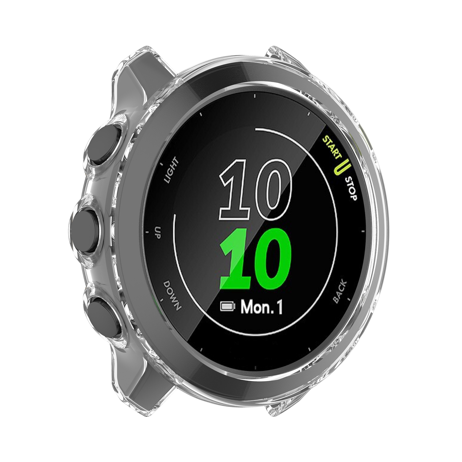 Pokrowiec ochronny z TPU do Garmin Forerunner 55 158 Obudowy na zegarki Obudowa ochronna Akcesoria do ramy