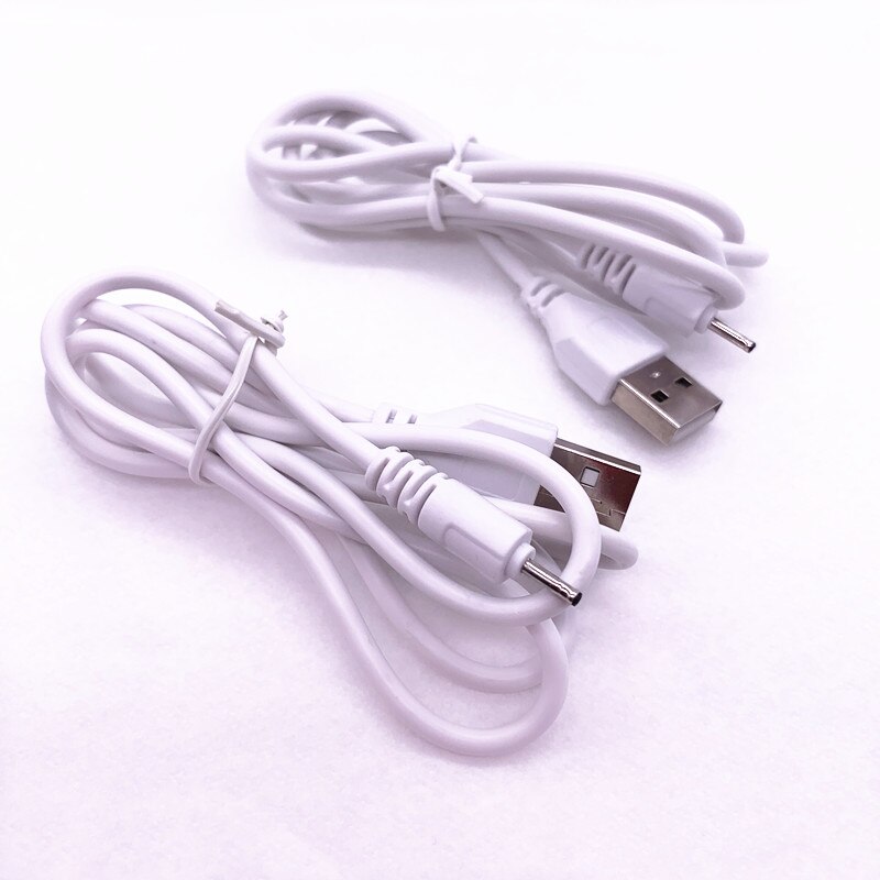 2 Stuks Usb Charger Cable Voor Nokia 1200 1202 1203 1208 1209 1265 1280 1315 1325 1506 1616 1650 1680c 1681c 1682c 1800 Wit