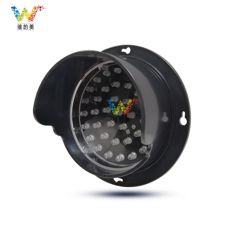 DC12V mini traffic light 100mm high brightness green led light module traffic light parts