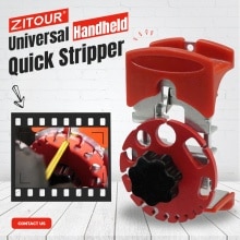 Zitour®Universele Handheld Quick Stripper Elektrische Draad Demolisher Draagbare Stripper Multi-Tool Krimpgereedschap Wire Cable Cutter