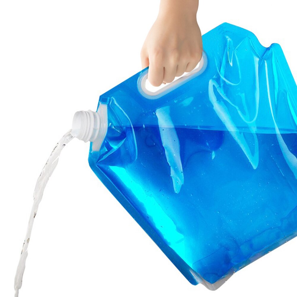 5L / 10L Collapsible Water Container Water Storage Jug Bag for Outdoor Camping Hiking Emergency Survival Camping Equipment