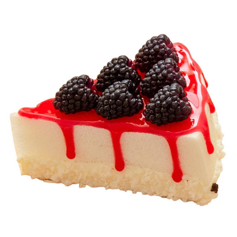 Mini pastel decorativo Triangular Artificial, modelo de comida, postre, fotografía, decoración del hogar, artesanías: 3