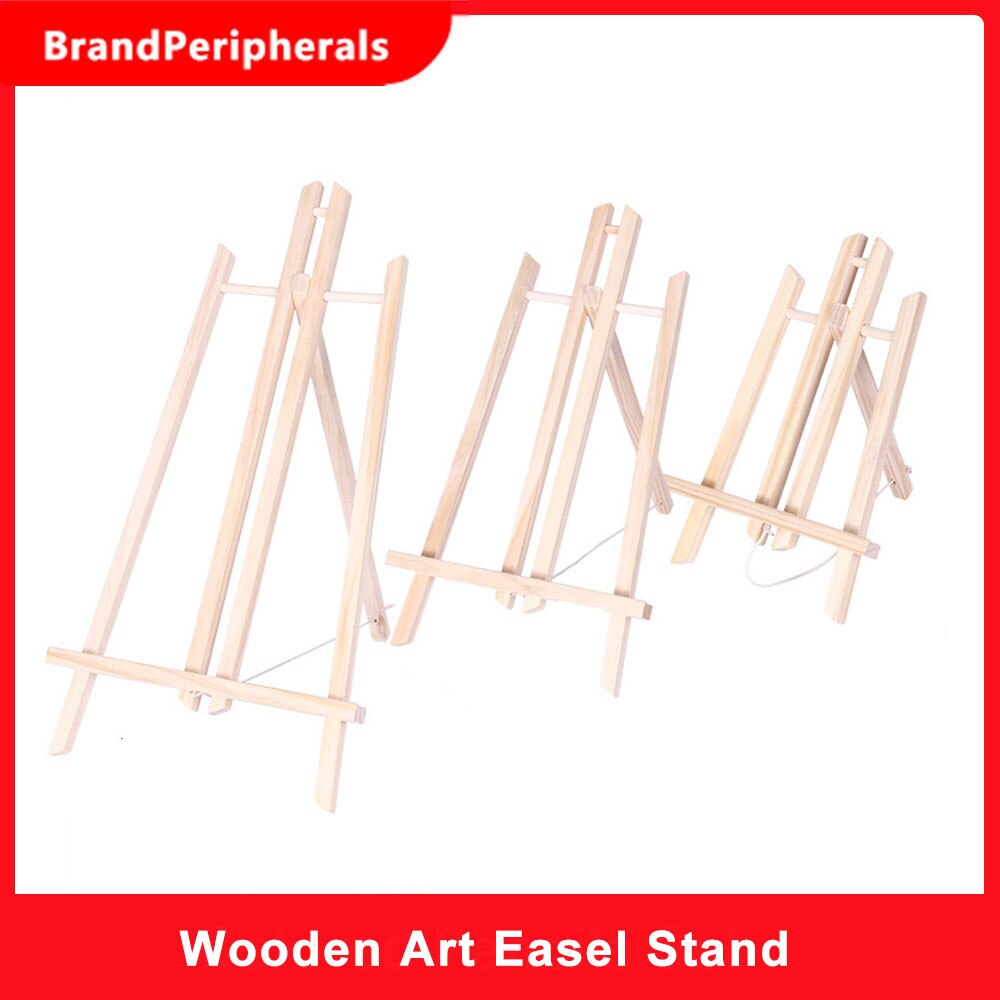 Mini Portable Wooden Art Easel Stand Adjustable Angle Tabletop Painting Easel Display Stand Art Supplies for Artist