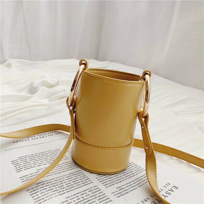 Baby Girls Shoulder Bag Messenger Crossbody Handbag Kids Cute Storage Casual Mini Key Coin Purse: Yellow