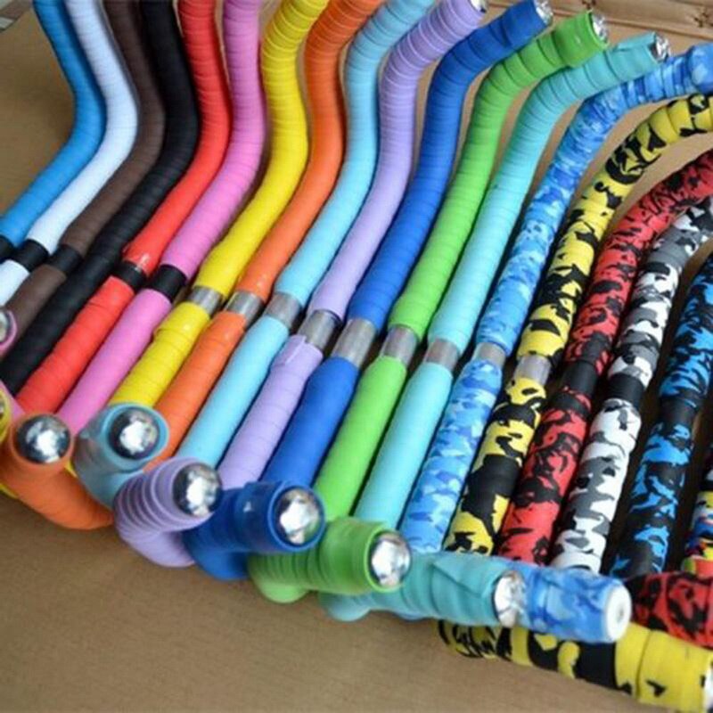 1 stück Rennrad Fahrrad Lenker Band Camouflage Radfahren Griff Gürtel Kork Wrap Mit Bar Plugs Lenker Band Wrap