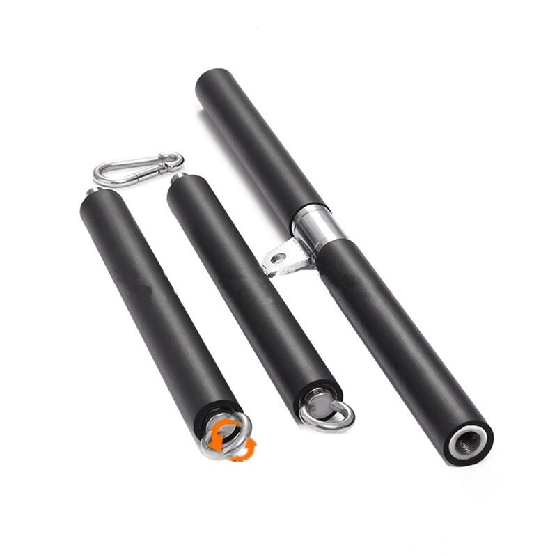 Multifunction Adjustable LAT Pull Down Bar Cable Machine Attachment for Home Gym Bench Press Squat Workout