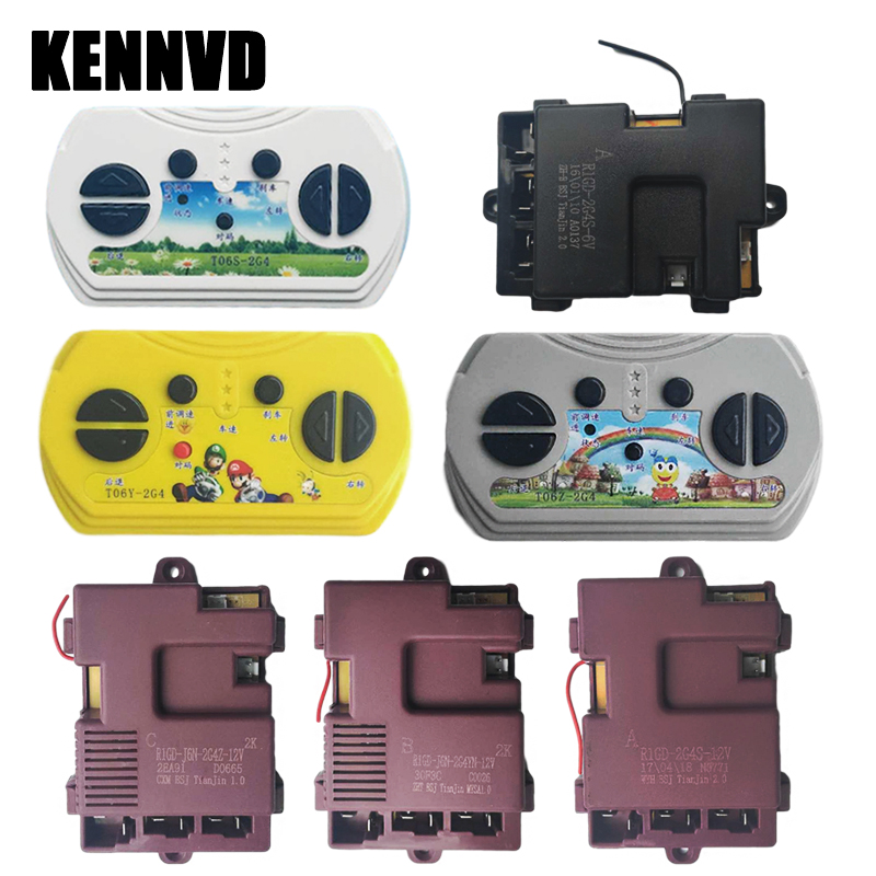 Afstandsbediening en controller voor elektrische voertuigen voor kinderen, elektrische graafmachine en tankontvanger voor kinderen