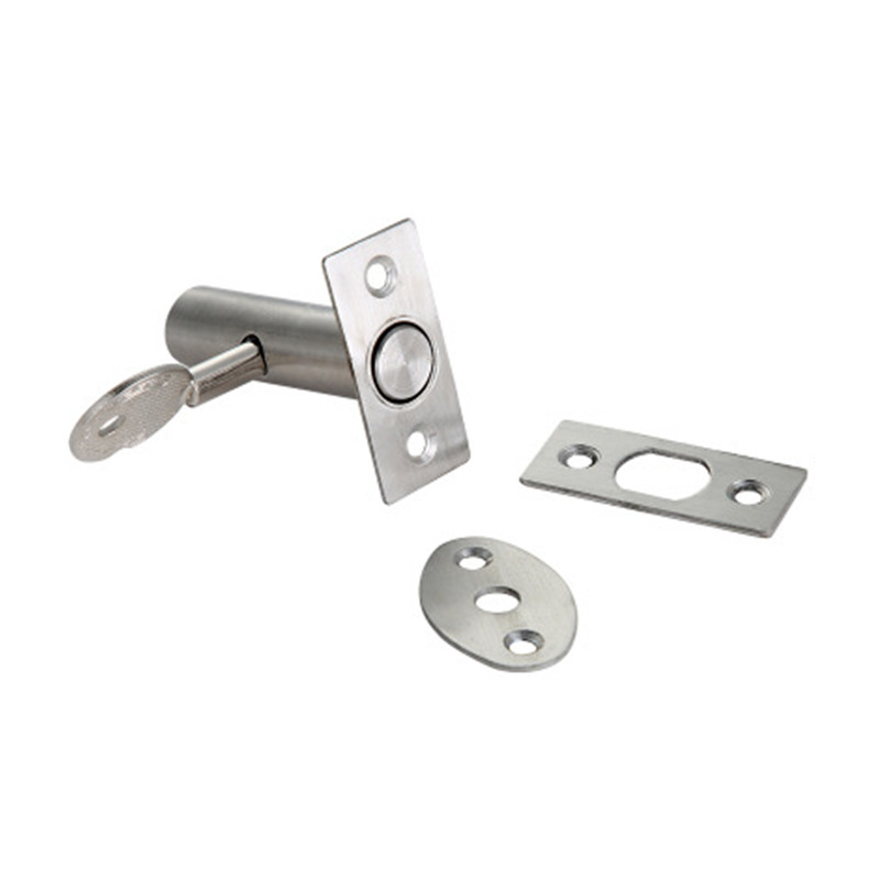 Stainless steel pipe well lock,Concealed door, lock Pipe/Fire door/ Escape/Aisle/Invisible lock,door hardware