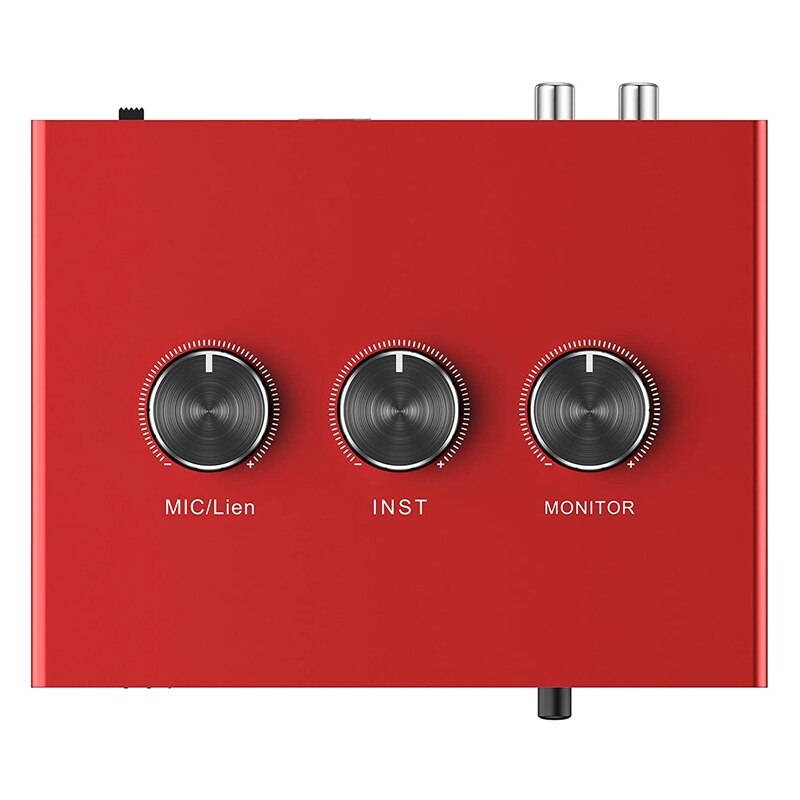 USB External Sound Card USB Audio Interface Support Live K Song Recording