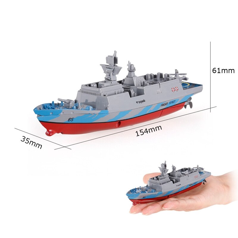 2.4GHZ Mini Electric Sports Remote Control Ship Aircraft Carrier Ship Model Ship Toy